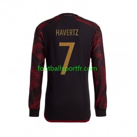 Tenue Allemagne Havertz 7 Exterieur World Cup 2022 Maillot de Foot ML